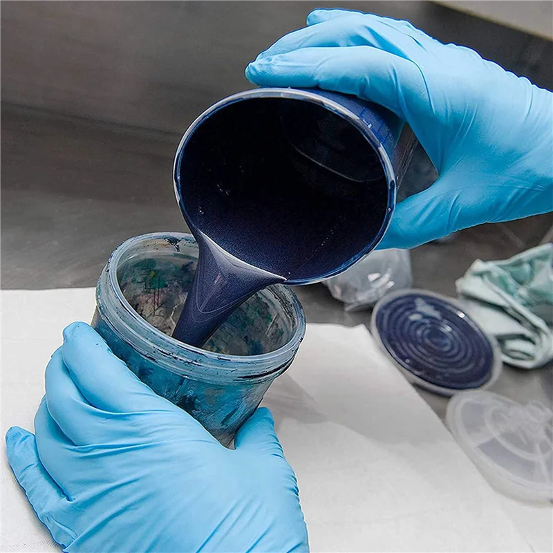 

20 Oz (600Ml) Disposable Flexible Clear Graduated Plastic Mixing Cups - 100 Cups - Use For Paint, Resin, Epoxy, Art