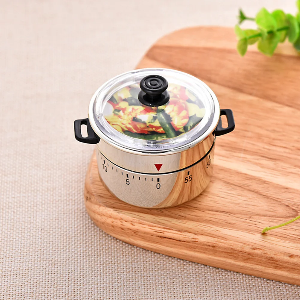 Creative Mechanical Kitchen 60 Minute Baking Tool Loud Alarm Cooking Portable Countdown Timer Energy Saving Timer For