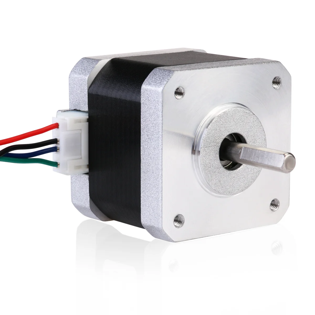 LEORX 17 2 Phase 4-Wire 15A 40mm 18° Stepper Motor for 3D Printer 17 stepper motor 2 Phase stepper motor