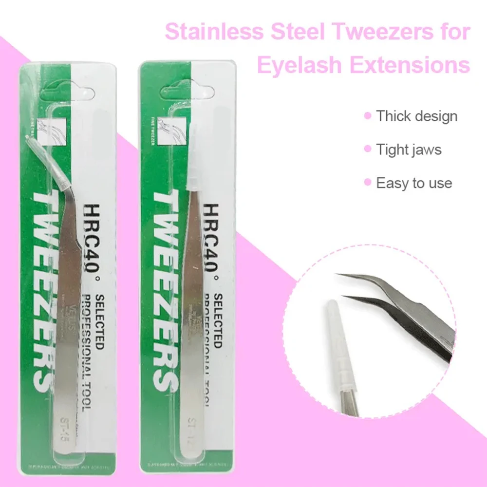 

6 Pack Tweezers Set Professional Stainless Steel Tweezers for Men and Women Precision Eyebrow Tweezers for Facial Hair