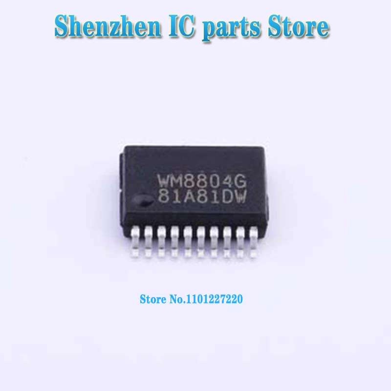 NEW 10PCS/LOT WM8804G WM8804GEDS/RV WM8804GEDS SSOP20 In Stock