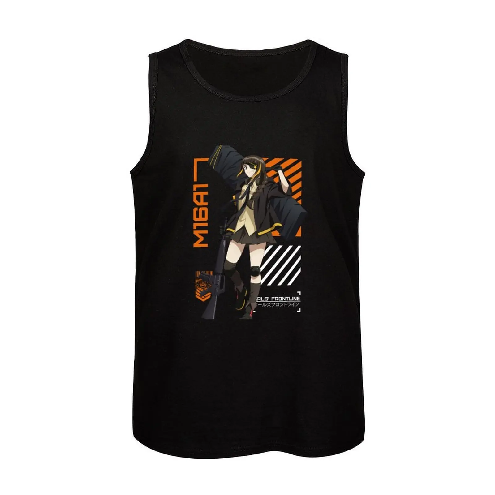 M16A1 - Dolls Frontline Tank Top Daily Casual Tank Top Relaxed Fit Sleeveless Summer view 4