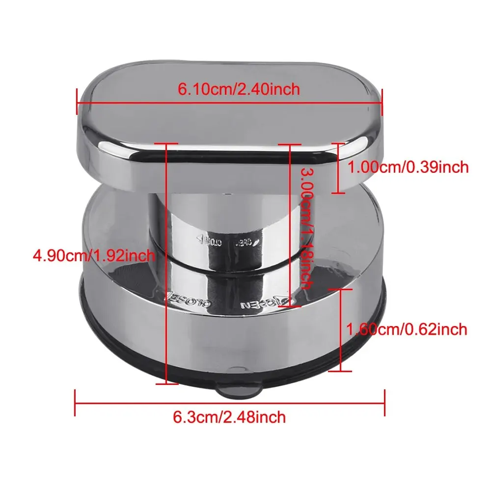 Pasamanos antideslizante con ventosa, manija de ducha sin perforación, ofrece agarre seguro para agarre de seguridad en la puerta de vidrio de la bañera del baño
