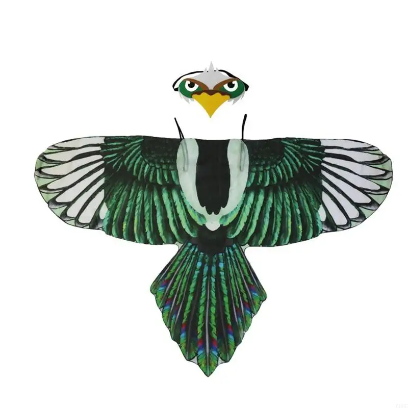 Children Costume Cosplay Bird Wing Eye Mask Set Performance Props C63C