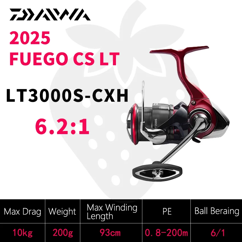 DAIWA 2025 New FUEGO CS LT Fishing Reel Spinning Reel 5.3/5.7/6.2