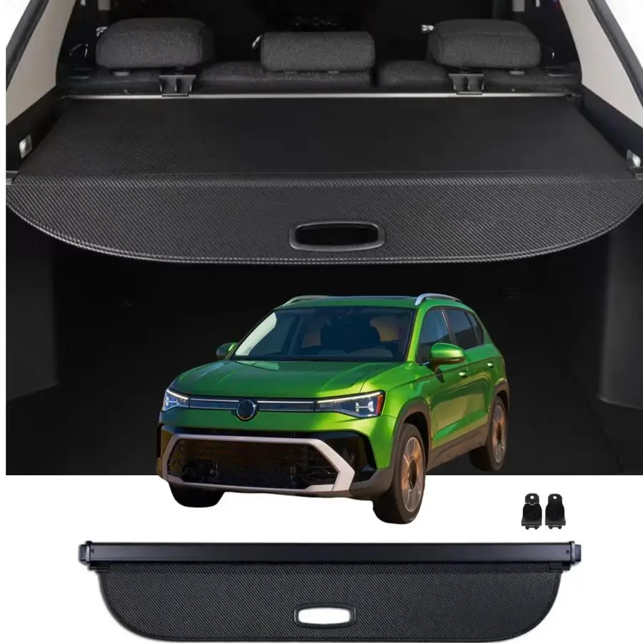Cargo Cover Compatible with Volkswagen VW Taos 20222025 Rear Privacy Screen Car Storage Trunk Luggage Tonneau Security Shade Pro