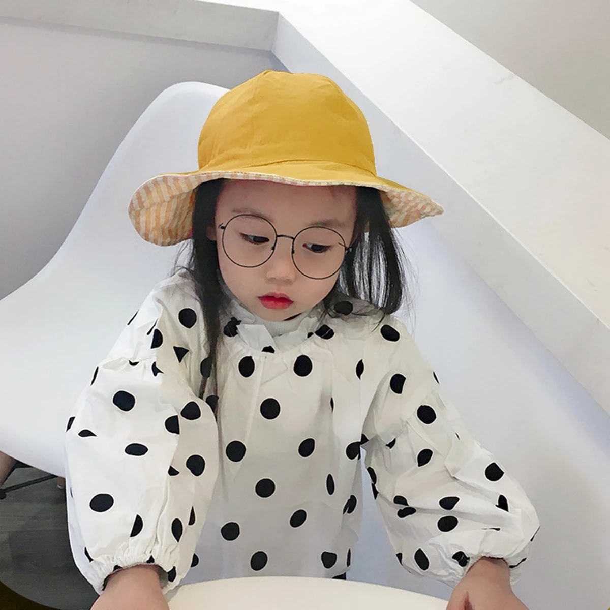 

Baby Toddler Yellow Fisherman Sunscreen Kids Foldable Travel Beach Vacation Gifts Sun Hat Sun Protection Hat Baby