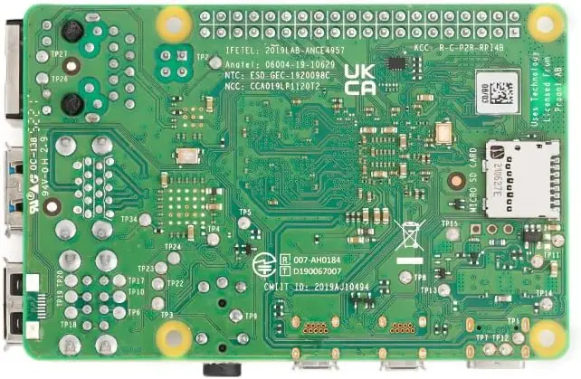 Raspberry Pi 4 Model B 8GB Development Board Quad-core Cortex-A72 1.5GHz 64-bit BCM2711 2.4 GHz 8GB for fpv