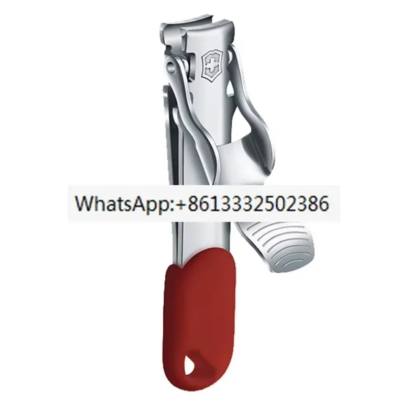 

2pcs New magenta multi-function nail clippers Stainless steel 8.2050.b1