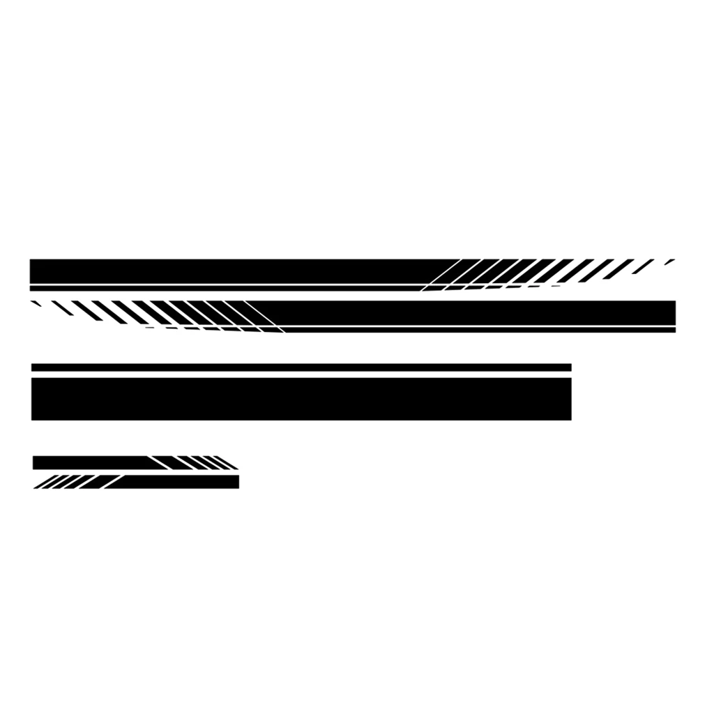 

5PCS Car Stickers and Decal,Stripe Graphic Sticker for Car Auto Racing Body