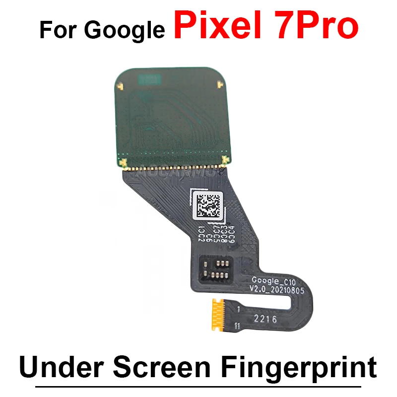 Under The Screen Fingerprint Sensor Home Buttons Flex Cable For Google Pixel 6 7 8 Pro 6A 6PRO 7Pro 7A 8Pro Replacement Part