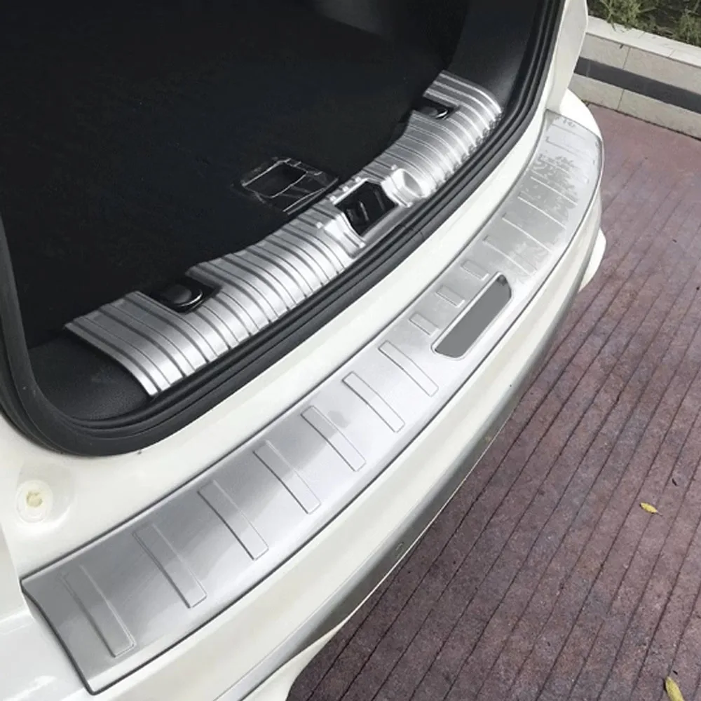 Steel Car External Rear Bumper Trim Pedal Cover Frame Interior Accessories For Ford Escape/Kuga 2020 2021 2022 2023 2024