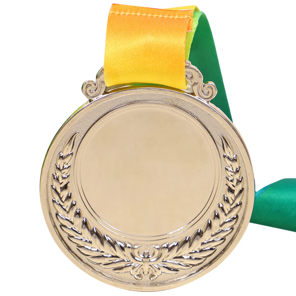 Gold Silver Bronze Medals School Sports Football Volleyball Competition Games Prize Trophy Commemorative Medal Soccer Trophies