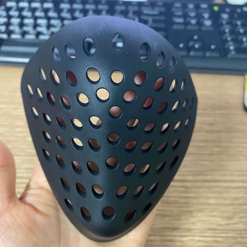 أنيمي قناع أسود قناع صغير تأثيري الدعائم العنكبوت Faceshell السيليكا أسود/أحمر هالوين نصف الوجه قذيفة الأنف والفم ماس غطاء #6