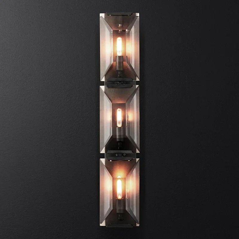 LED Wall Sconces Lighting Bedroom Living Room Crystal Wall Lamp AC90-260V Bedside Decor Wall Light Fixture