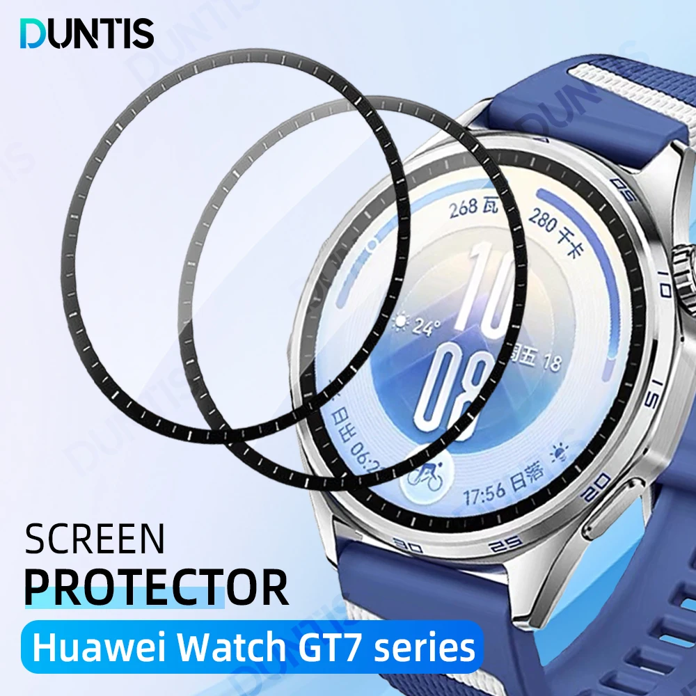 Screen Protector for Huawei Watch GT7 / 7 Pro 41mm 46mm 3D Curved Screen Protector Full Coverage Protective Film Accessories