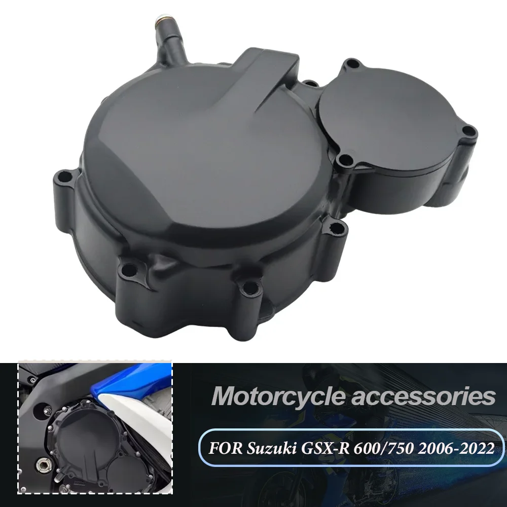 

Motorcycle Aluminum Engine Side Cover Stator Crank Case Shell FOR Suzuki GSX-R 600/750 GSX-R600 GSX-R750 2006-2020 2021 2022