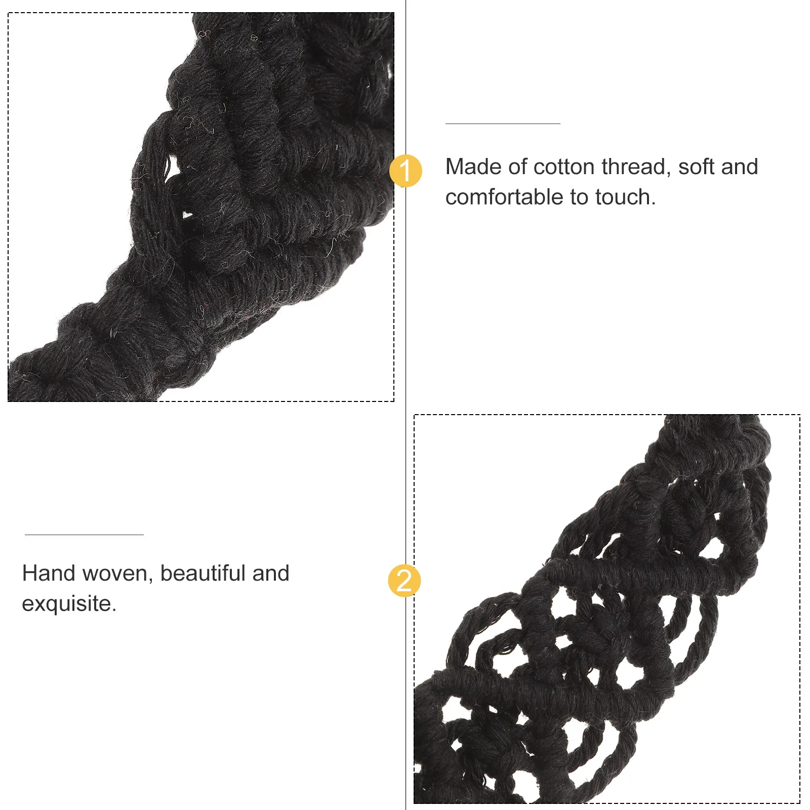 

1pcs Bohemian Knitted Headband Women Crochet Hair Band Soft Breathable Hair Wrap For Daily Wear Winter Wedding Gift Accessory