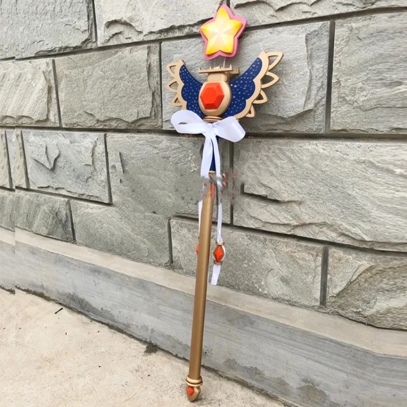 Game Princess Connect! Re:Dive Hatsune Magic Wand PVC Staves Cosplay Replica Prop for Masquerade Halloween Party Accessories