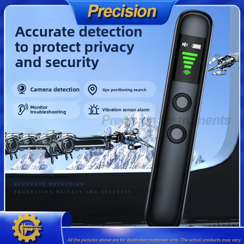 

Мини-детектор камеры 2026, детектор скрытого объектива, антишпионская инфракрасная сигнализация, GPS, беспроводной трекер сигналов для домашнего офиса, безопасности