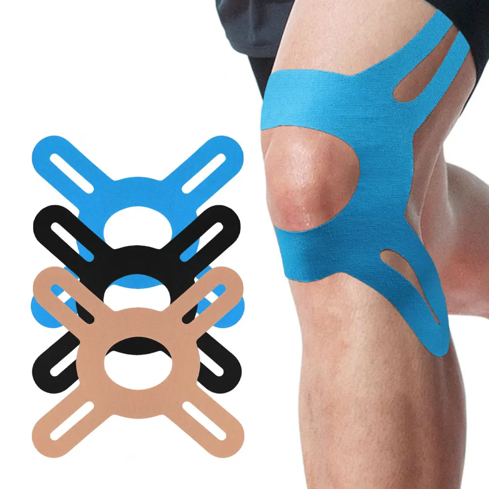 5-50PCS Kinesiology Tape for Knee, Knee Support Tape, Precut Knee Tape for Knee Stability, Athletic Tape, Kinetic Tapes