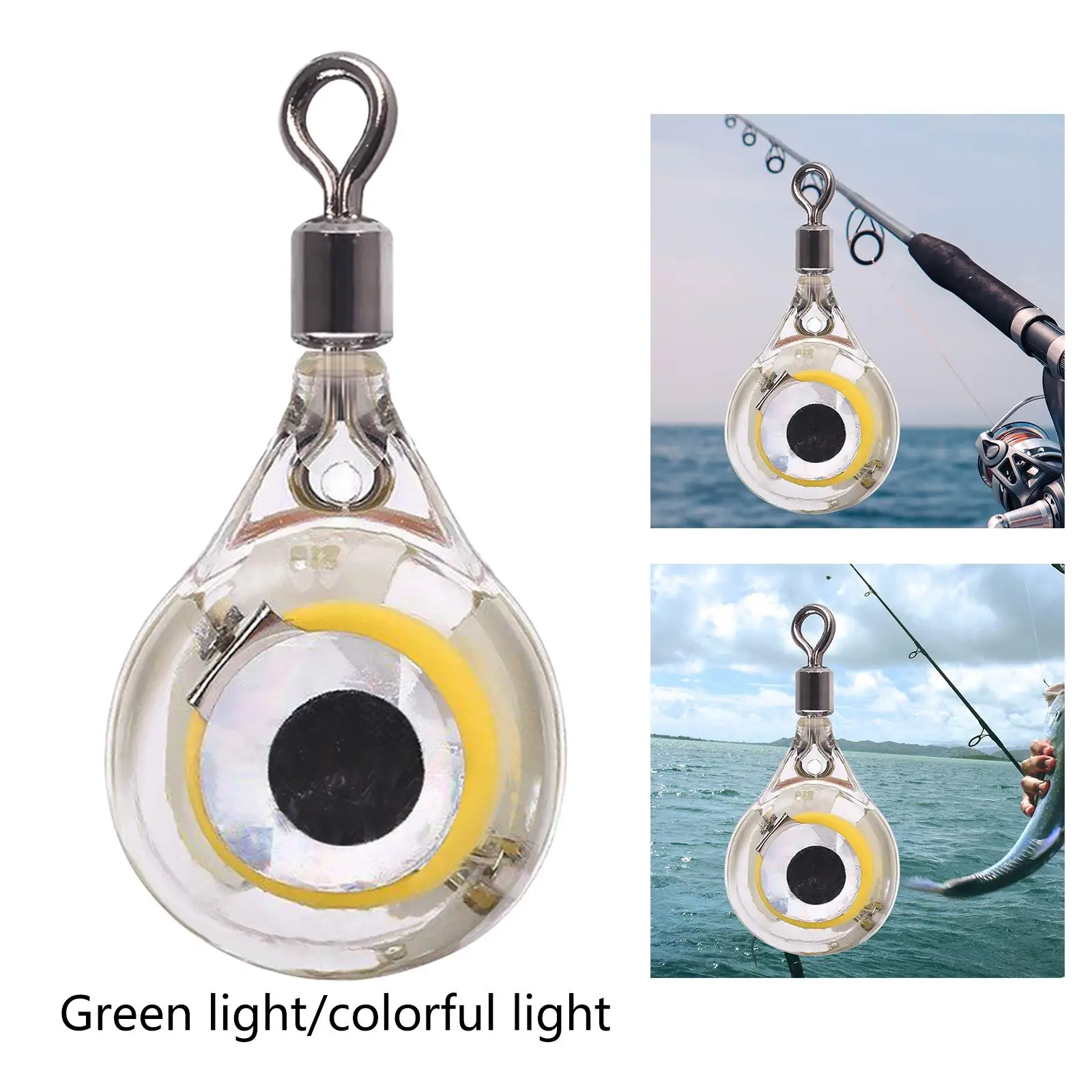 2X LED Submersible Fishing Light Fish Attracting Lamp for Fishing