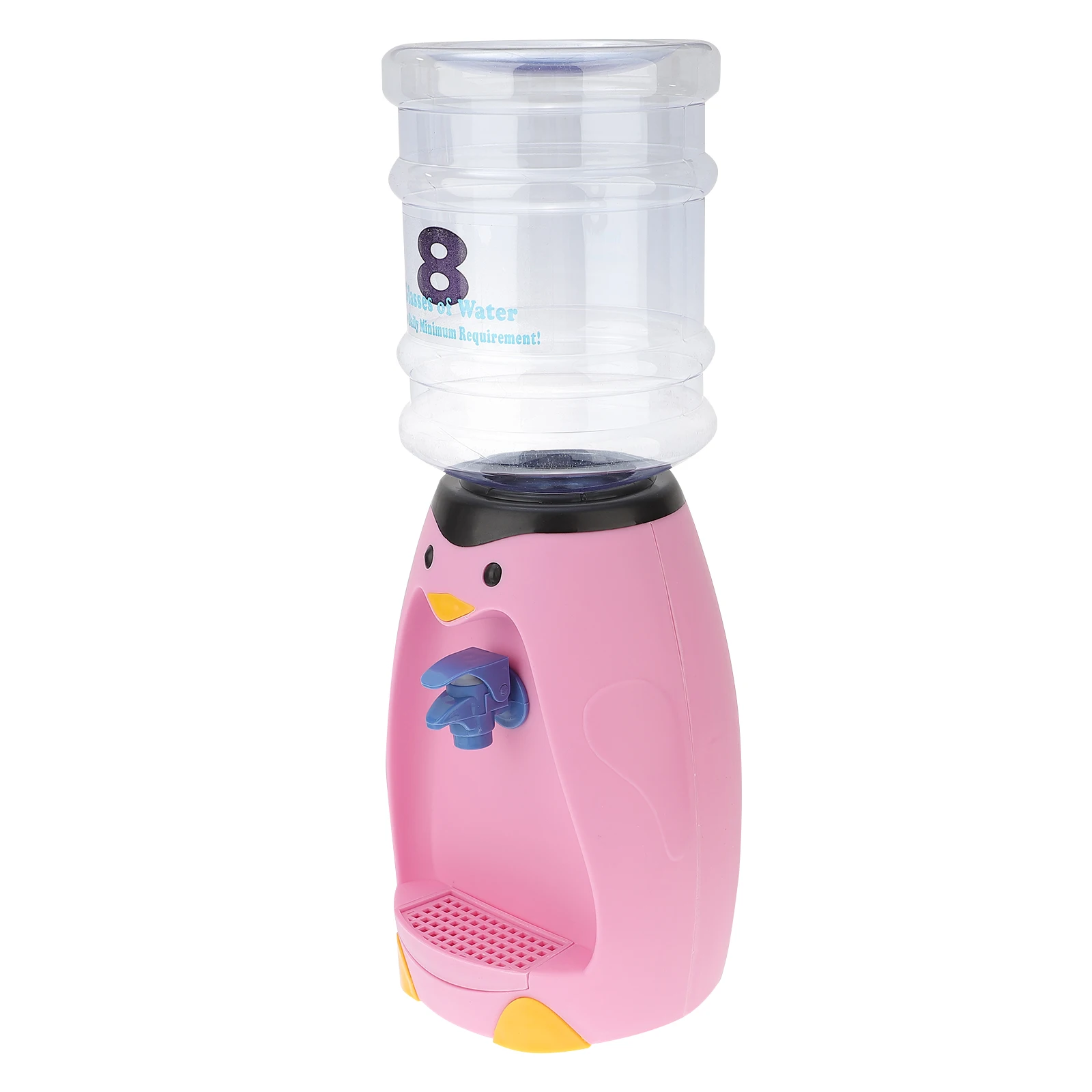 

1pc Cartoon Water Dispenser 2000ml Mini Drink Machine Plastic Penguin Cooler for Home Office Outdoor Kitchen Facility