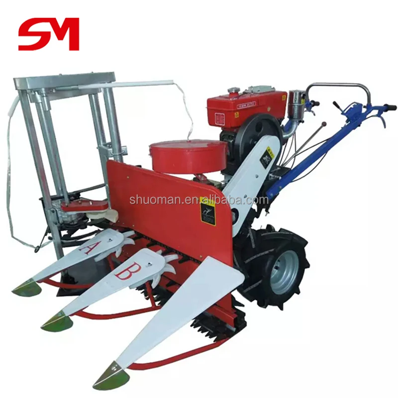 China Famous Brand Commercial Tractor Mounted Corn Harvester