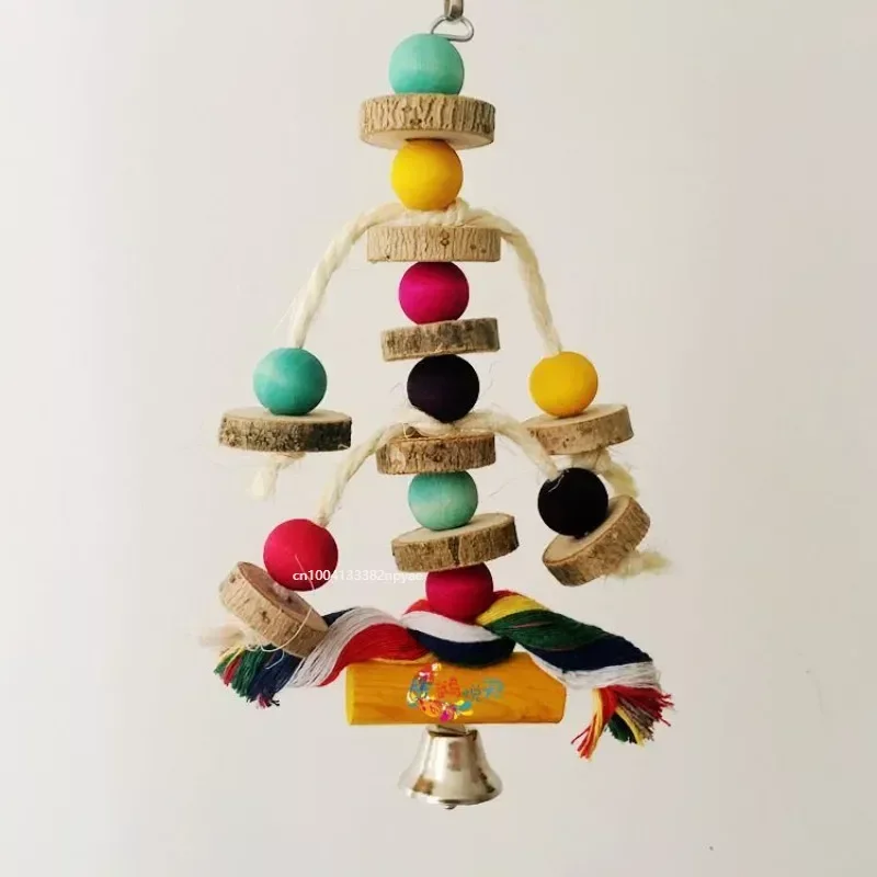 

Игрушки для попугаев, подвесная цепочка с мостом, игрушки для жевания животных, птиц, попугаев, жевательные игрушки, искусственные попугаи