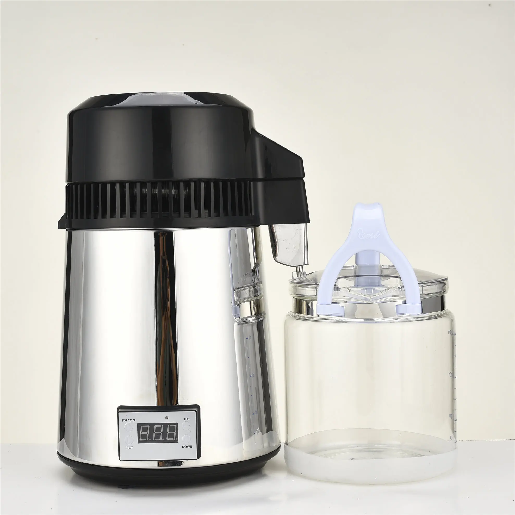 4L Dental Medical Water Distiller Megahome Filter Purifier 1L/h Pure Distilled Water for Dental Clinic