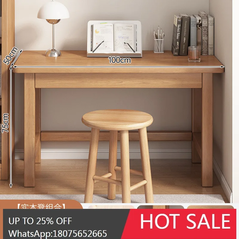 SGF All Solid Wood Desk Simple Study Writing Desk High-end