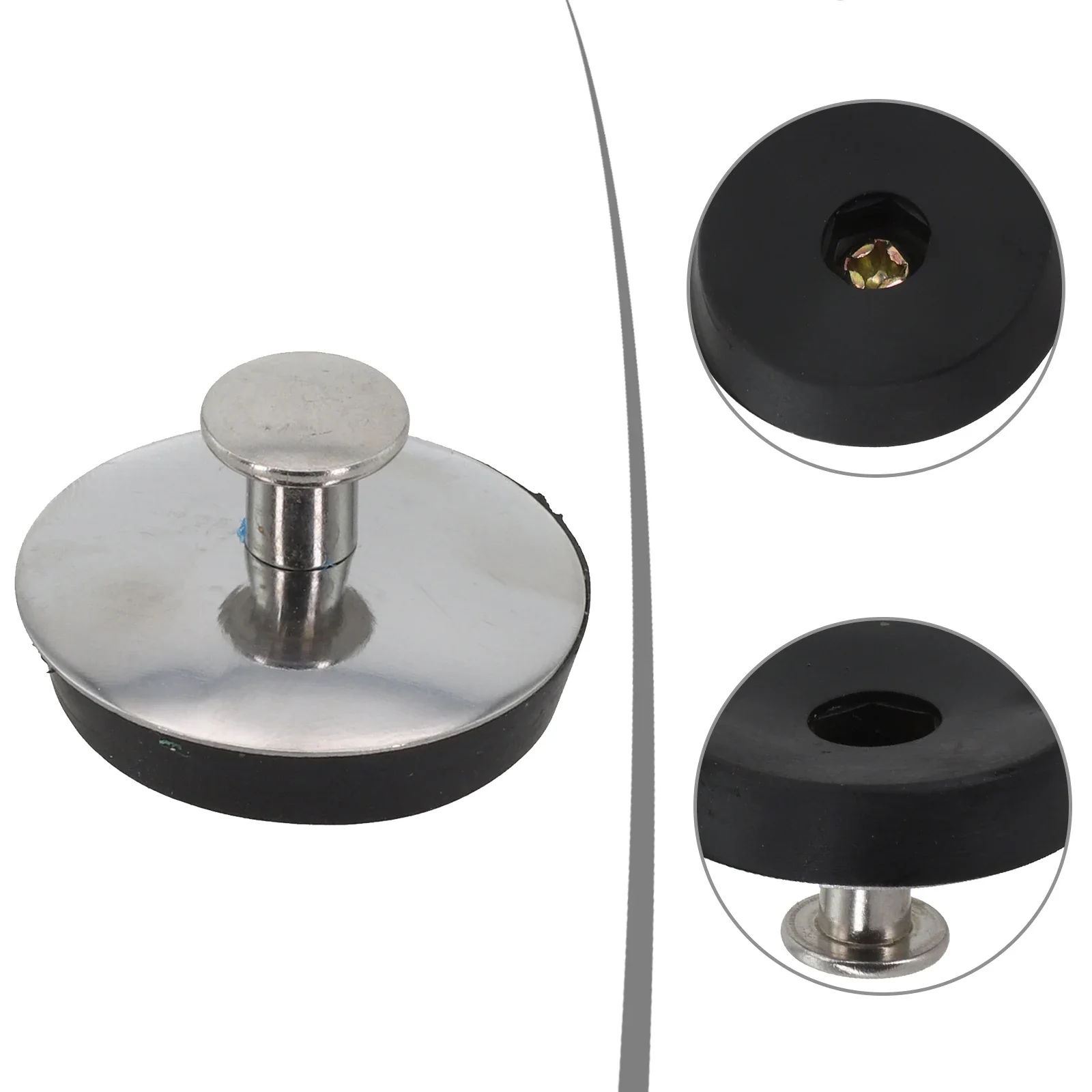 

1pcs Bathroom Washbasin Stainless Steel Sink Plug Bathtub Drain Stopper For 33-35mm 43-44mm 54-55mm Sink Plugs Accessories