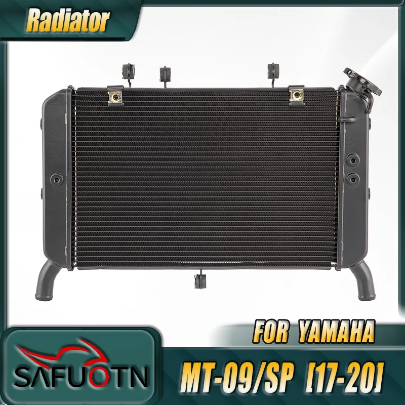 

Охлаждающий радиатор двигателя для Yamaha MT09 SP 2017-2020 MT 09, мотоциклетные алюминиевые сменные аксессуары
