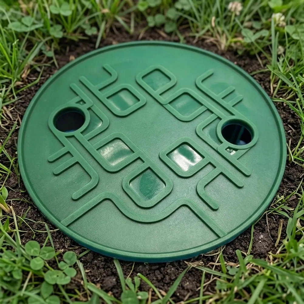 Plastic Circular Box Cover Compatible with 6 to 7 Inch For Sprinkler Valves for Against Dirt Rain and Exposure