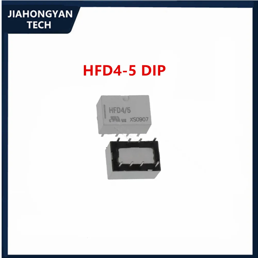 5PCS 10PCS Original relay HFD4-5 HFD4-12 HFD4-24 DIP HFD4-5-S HFD4-12-S HFD4-24S patch