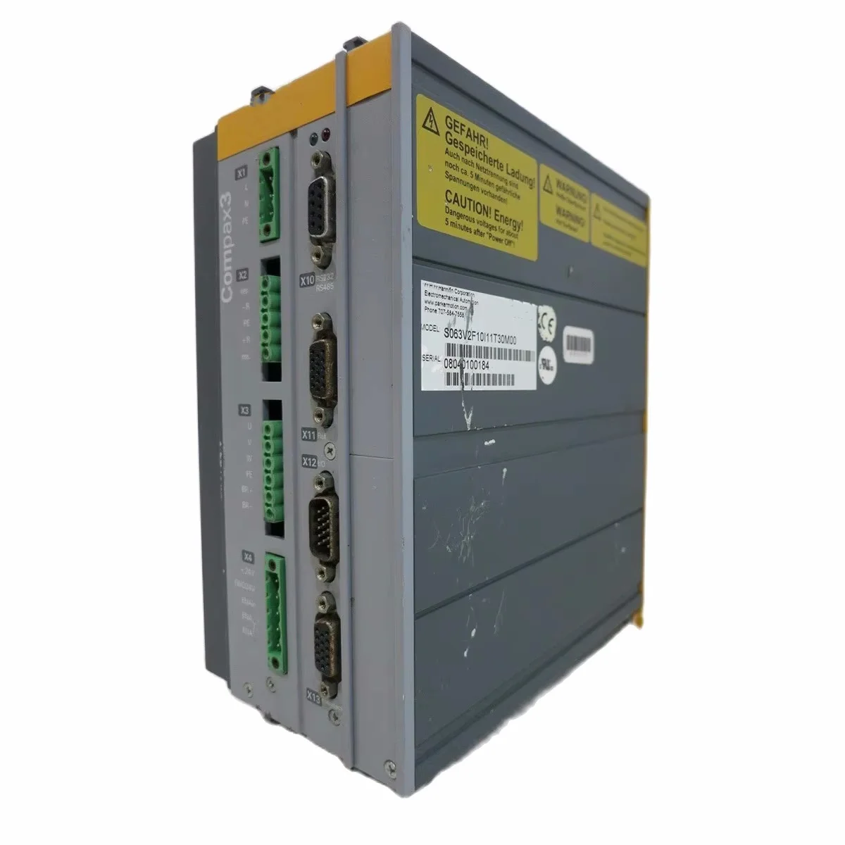 

Сервопривод C3S063V2F10 I11 T40 M00 Compax3 в хорошем состоянии