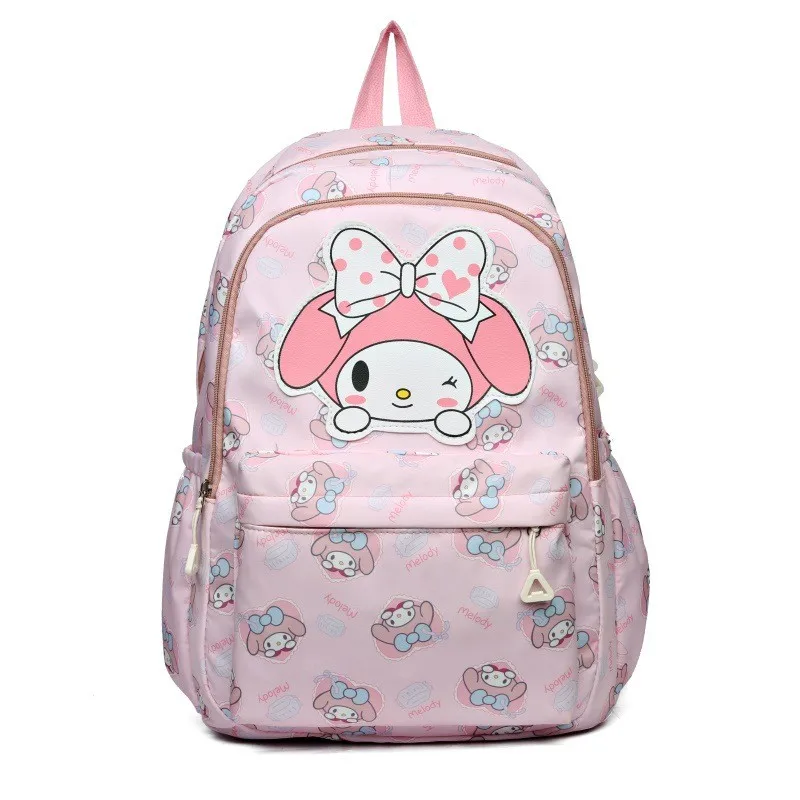 Sanrio Backpack Anime Kuromi Cinnamoroll My Melody Student Bag Large Capacity Women Bag For Children Girls Birthday Gift image 3