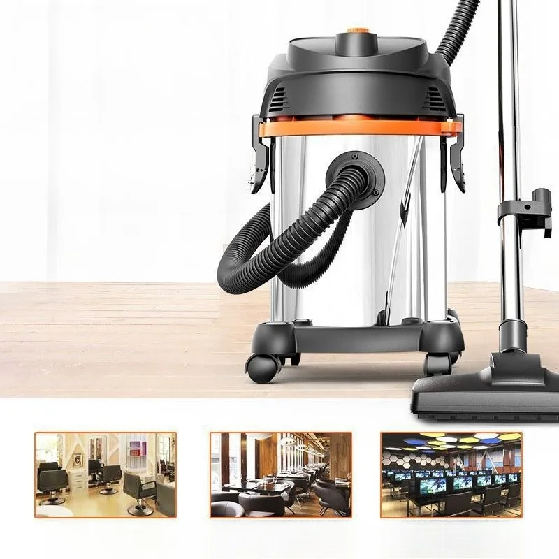 مكنسة كهربائية من Yili Open Land Beauty Seam، منزلية كبيرة شفط جافة ورطبة، محمولة بقوة عالية