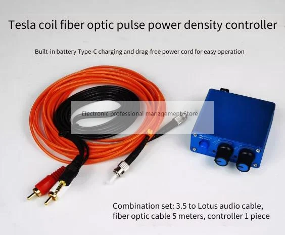 Tesla Coil Arc Extinguishing DRSSTC Special Optical Fiber Controller Multifunctional Finished Music Control Box