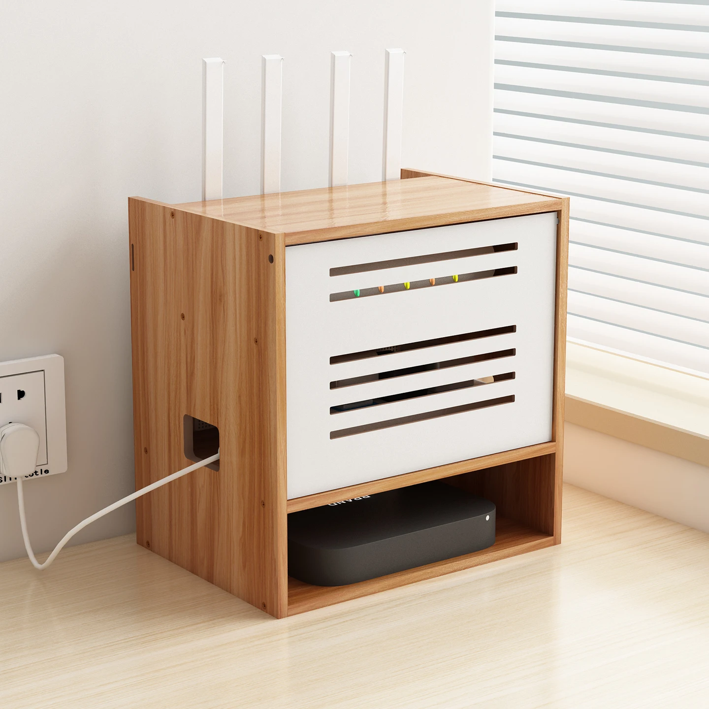 mensola-per-nascondere-il-router-wireless-mobiletto-tv-scatola-per-cavi-contenitore-per-prese-colore-legno-organizer-per-riporre-oggetti-accessori-per-la-decorazione-della-casa