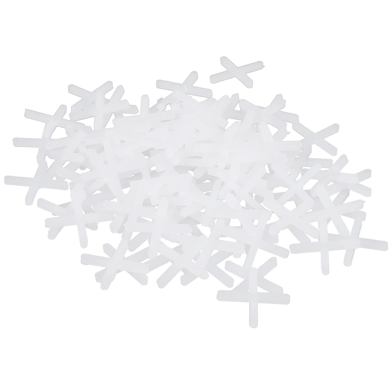 1000 Pcs Deck Tiles Buckle Leveling System Grout Spacers Floor White 2mm Plastic Square