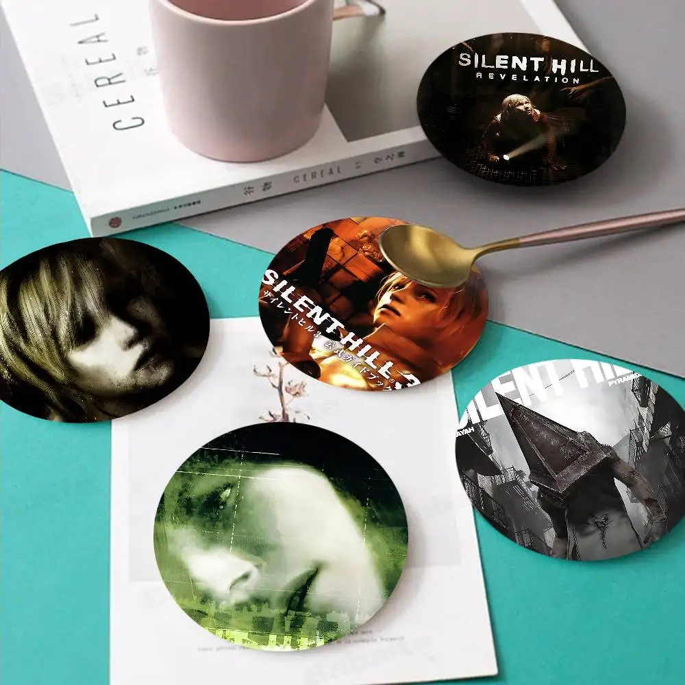 

Horror Game Silent Hill Vintage Wooden Designs For Coffee & Tea, Washable Art Pieces For Cozy Home Cafe
