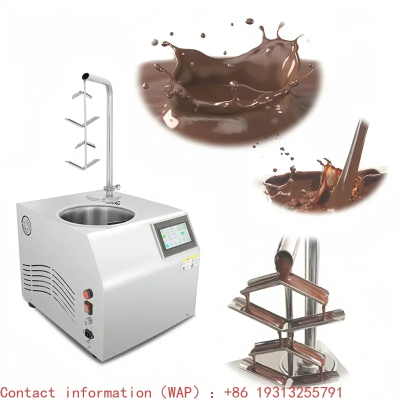 

【2026】110V 220V Automatic Chocolate Machinery Small Chocolate Tempering Machine for Sale Chocolate Dispenser