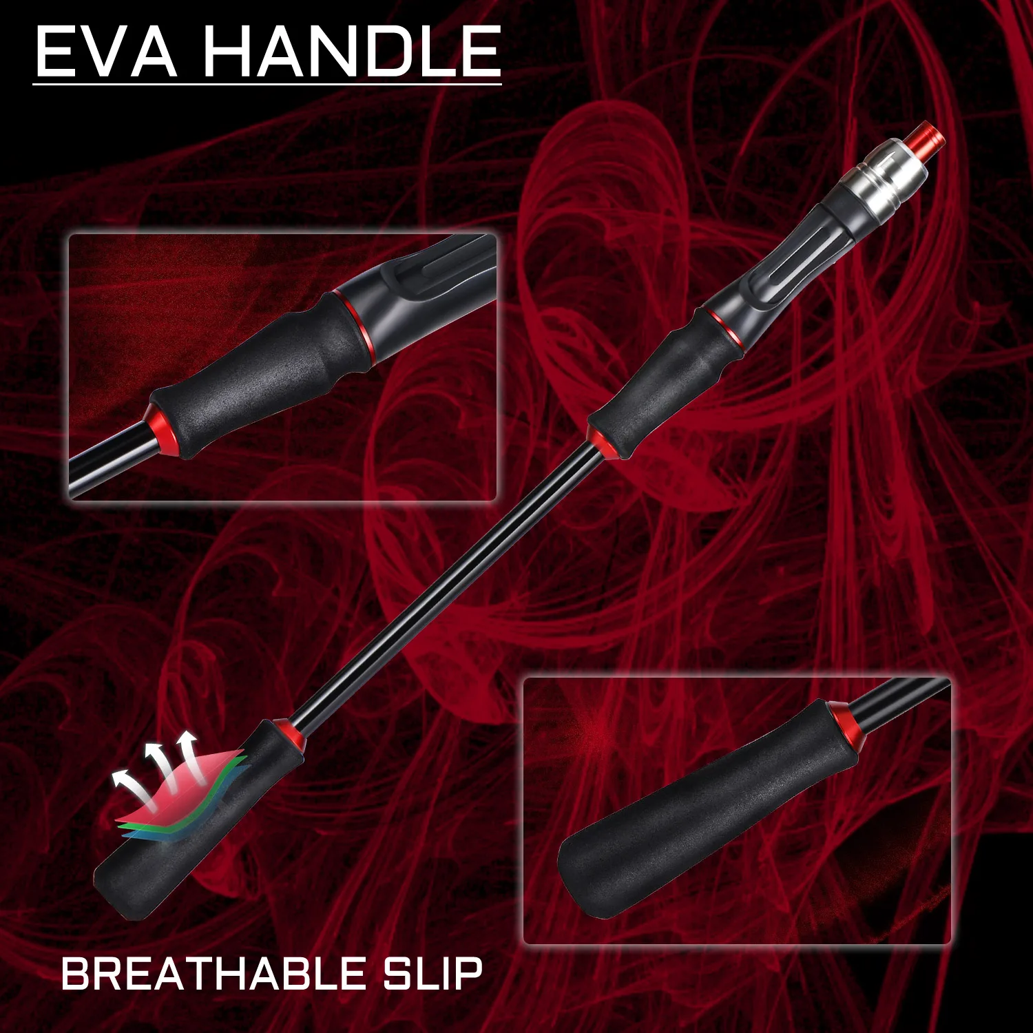 Sougayilang-صنارات صيد من الكربون ، قضيب غزل وصب ، طاقة M ، 5 أو 6 أقسام ، عمود صيد للسفر ، صنارة صيد ، 2. 1 متر #6