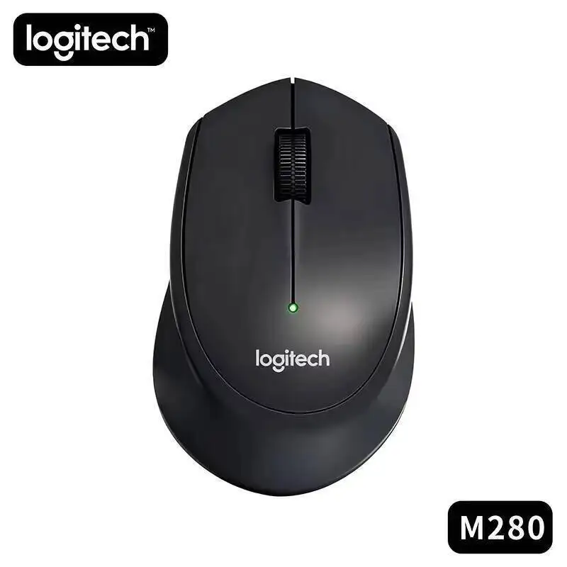 

Беспроводная мышь Logitech M280, 2,4 ГГц, с нано-адаптером, 1000 DPI, Soft Grip, 18 месяцев автономной работы, для офиса, настольных ПК и ноутбуков