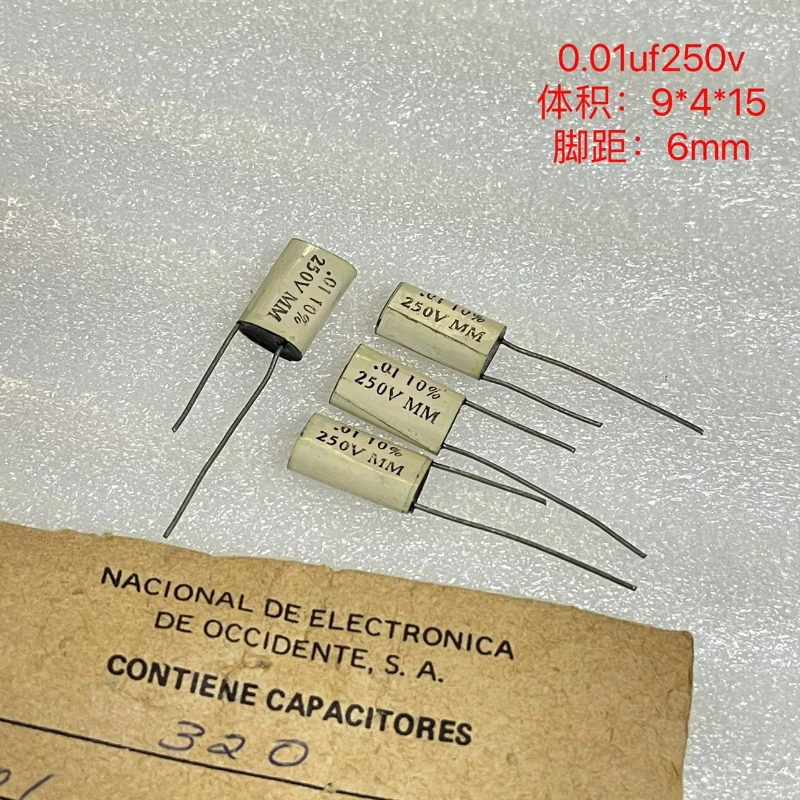 10PCS/LOT 0.01UF 0.022UF 0.027UF 0.03UF 0.039UF 0.047UF  0.082UF 250V Western Capacitor