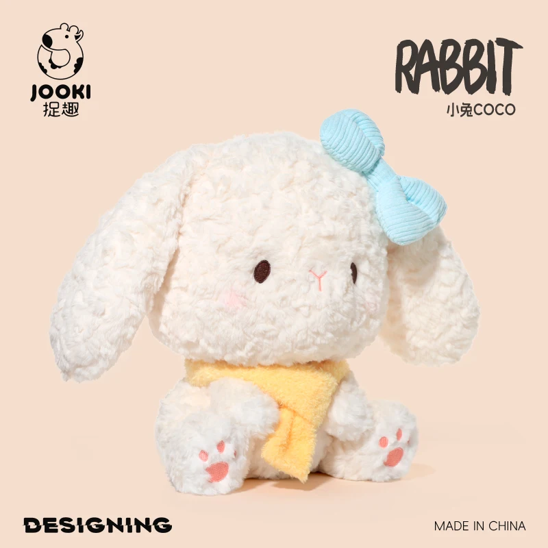 Jooki original Long Ear Bunny Plush Toys Cute Rabbit dolls Soft Birthday Gift For Girls Accompany Appease Interesting Plush Toys