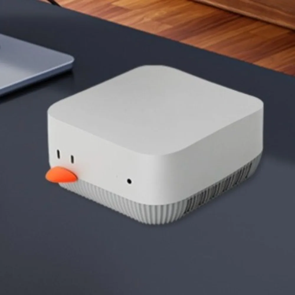 

Hot Sale 3D Printing Computer Base Power Button Front Dustproof Bracket Heat Dissipation Cartoon Host Accessories for Macmini M4