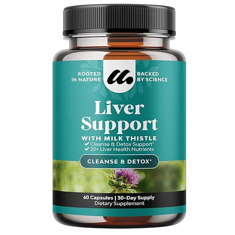 Liver cleansing, detoxification, and repair formula - herbal liver support supplement - promotes liver health