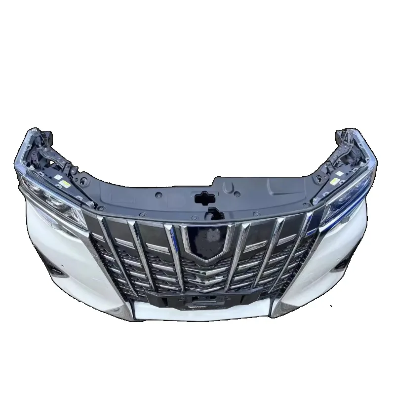 

OEM Original Used Front Bumper for Toyota Alphard Front Bumper Assembly Grille Is Suitable for Alphard Bumper